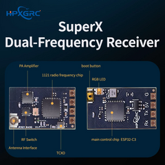 HPXGRC SuperX ELRS 2.4G/915Mhz Receiver