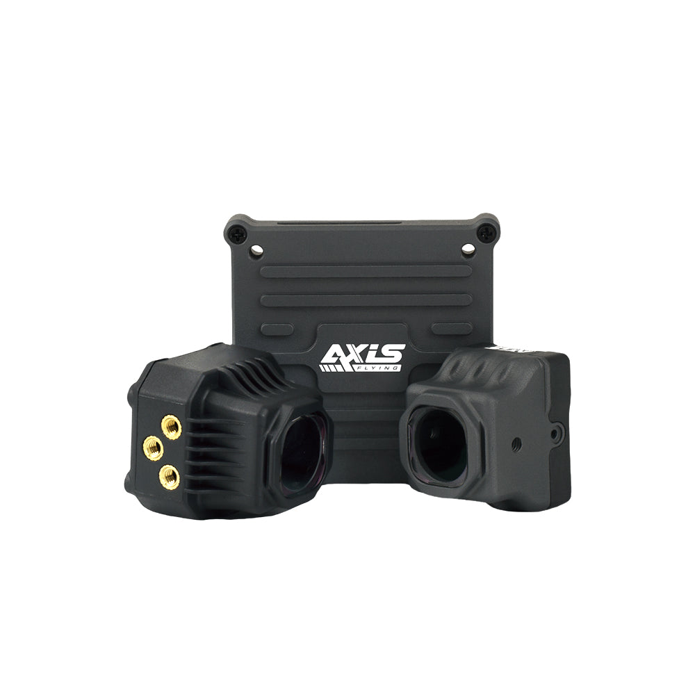 Axisflying DJI O4 Lite Lens Mod Kit & Alum Heat Sink
