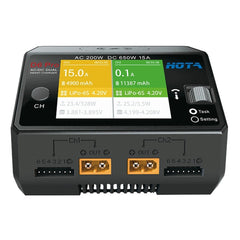 HOTA D6 Pro AC 200W DC 650W Charger With Wireless Charging-HPXGRC
