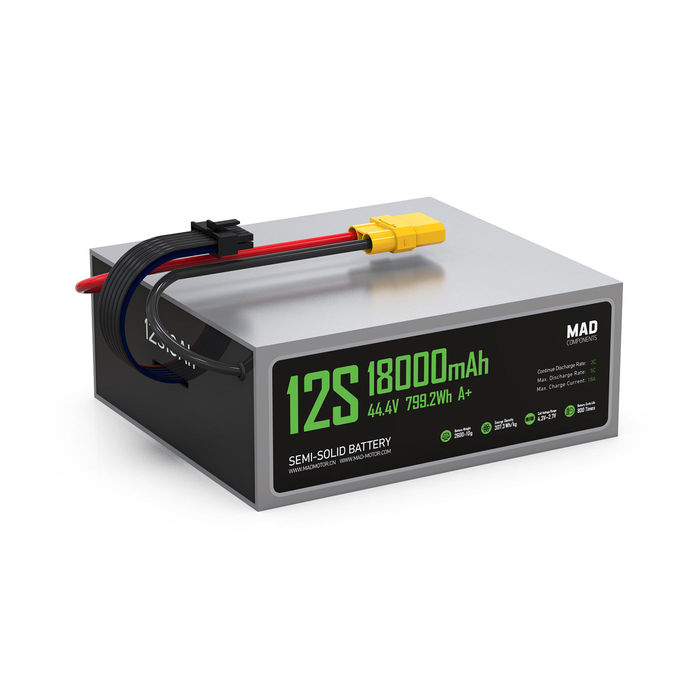 MAD 12S 18Ah Drone Solid State Lithium-ion Battery