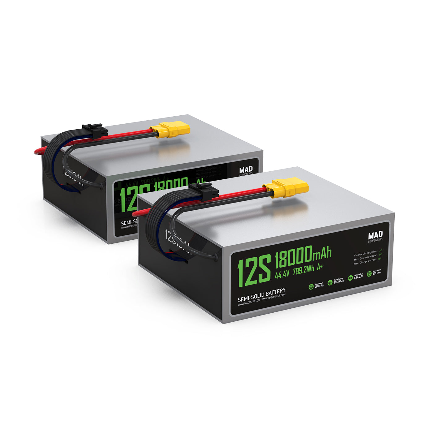 MAD 12S 18Ah Drone Solid State Lithium-ion Battery
