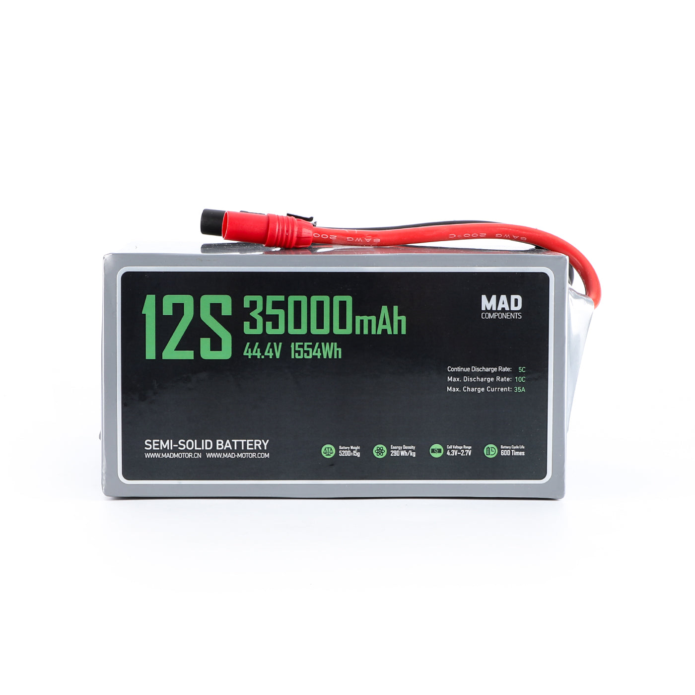 12S 35Ah Drone Battery