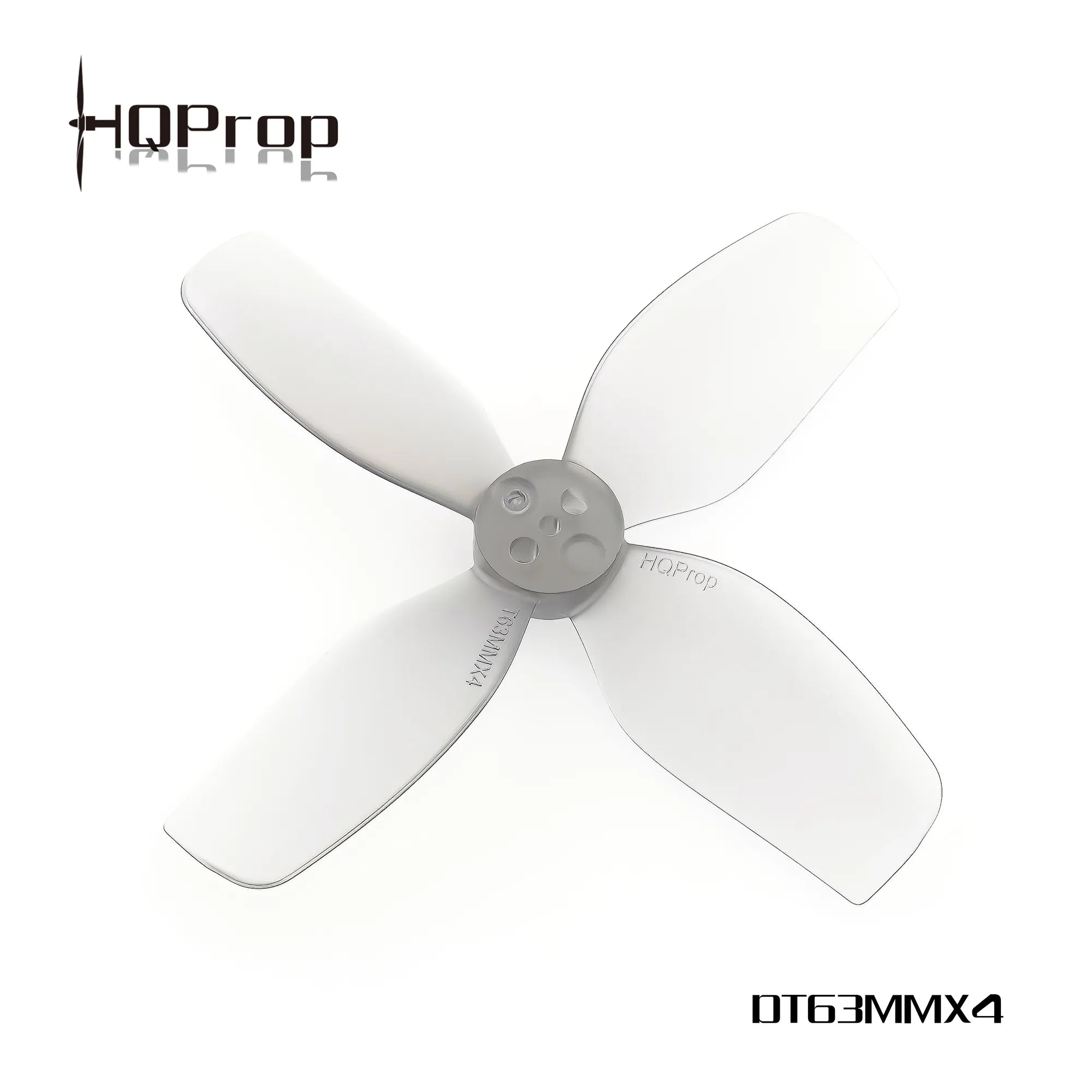 HQProp DT63MMX4 Light Grey (2CW+2CCW)-Poly Carbonate