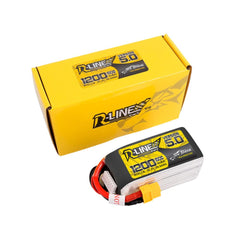 TATTU R-LINE 5.0 1200mAh 150C 22.2V 6S Battery with XT60 Plug