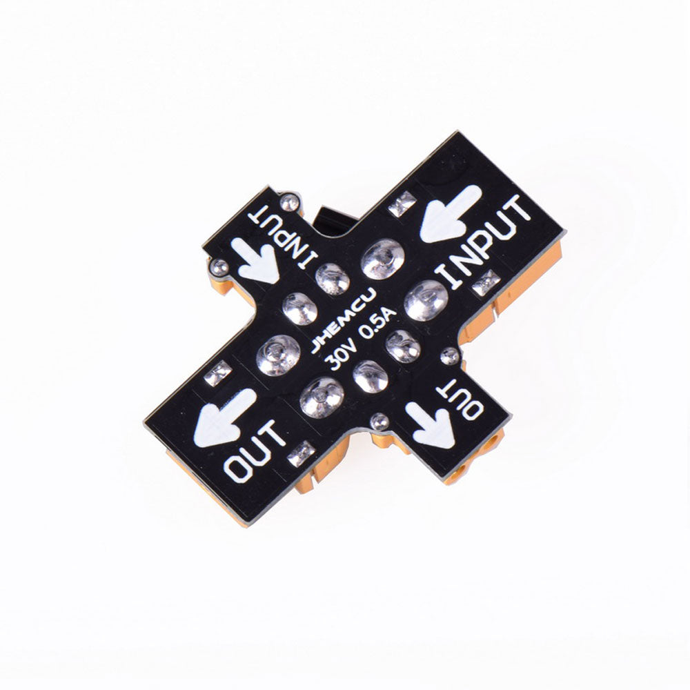 JHEMCU Smoke Stopper XT30 XT60 Male Female 1-6S Self-healing Resettable Fuse Smoke Test Tool for RC Model FPV Drone Boat Pasrt-HPXGRC