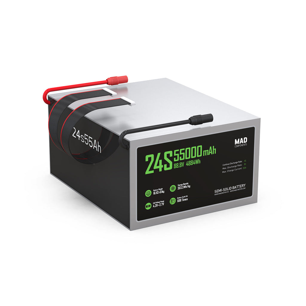 MAD 24S 55Ah Drone Solid State Lithium-ion Battery