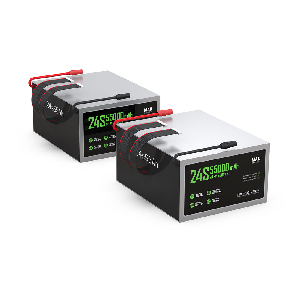 MAD 24S 55Ah Drone Solid State Lithium-ion Battery
