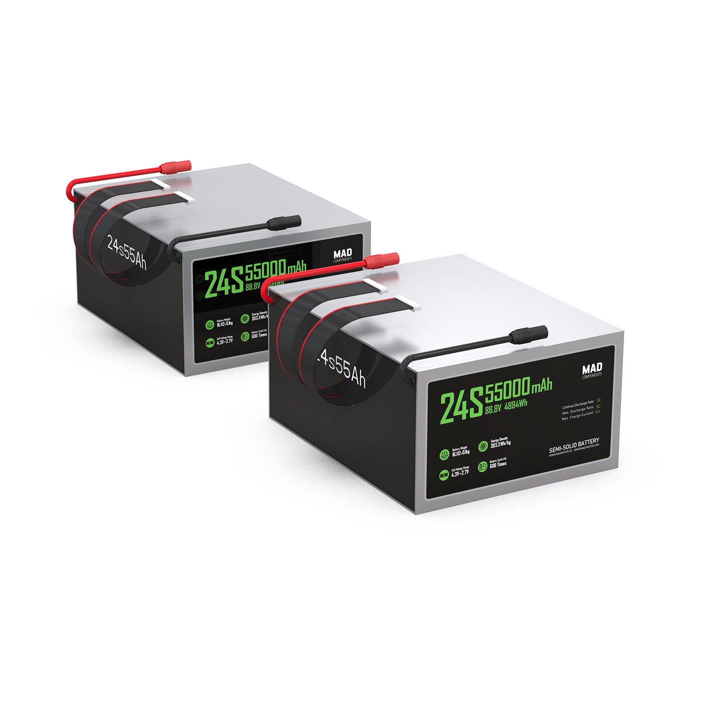 MAD 24S 55Ah Drone Solid State Lithium-ion Battery