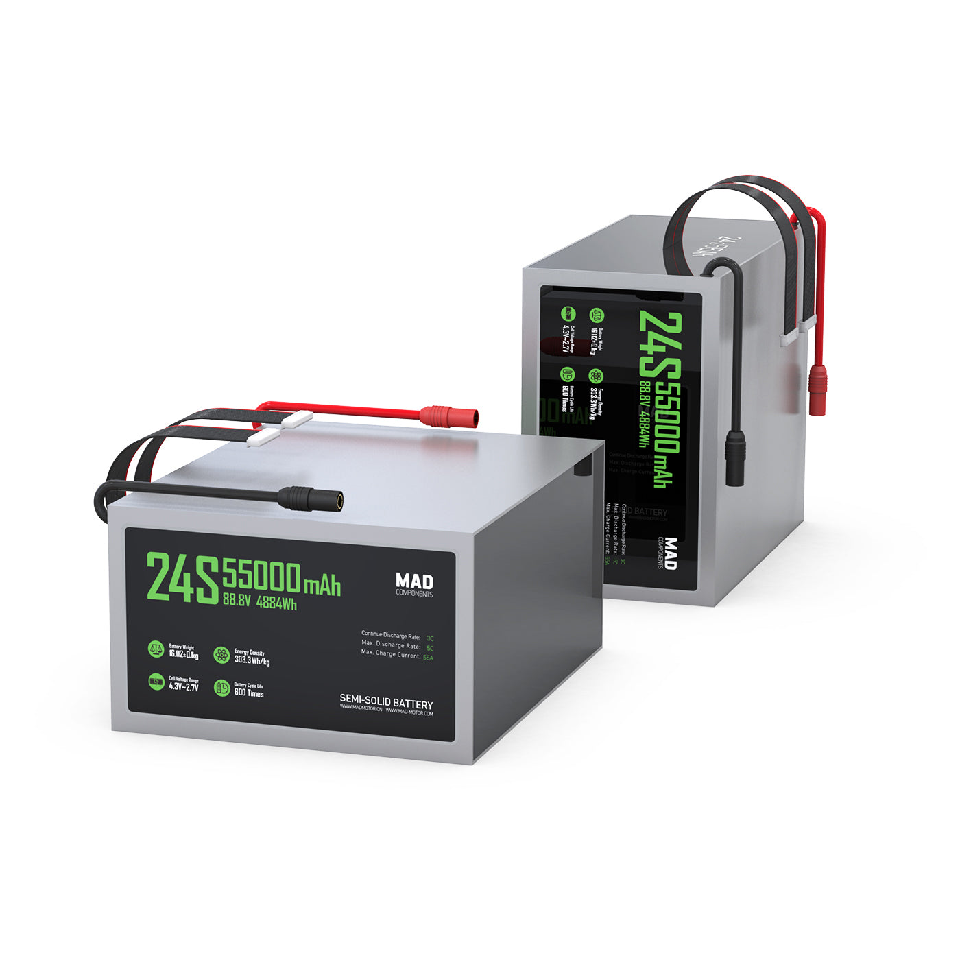 MAD 24S 55Ah Drone Solid State Lithium-ion Battery