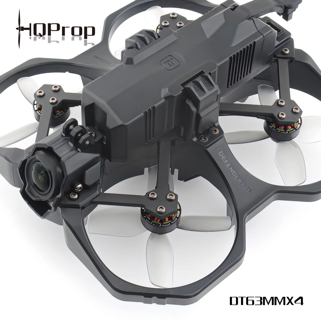 HQProp DT63MMX4 Light Grey (2CW+2CCW)-Poly Carbonate
