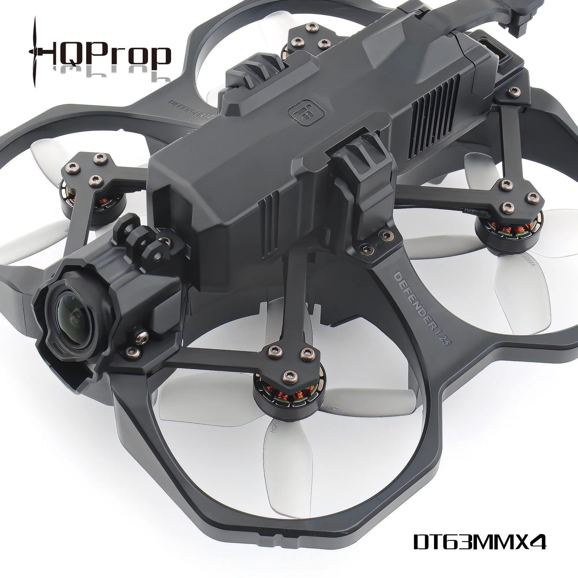 HQProp DT63MMX4 Light Grey (2CW+2CCW)-Poly Carbonate
