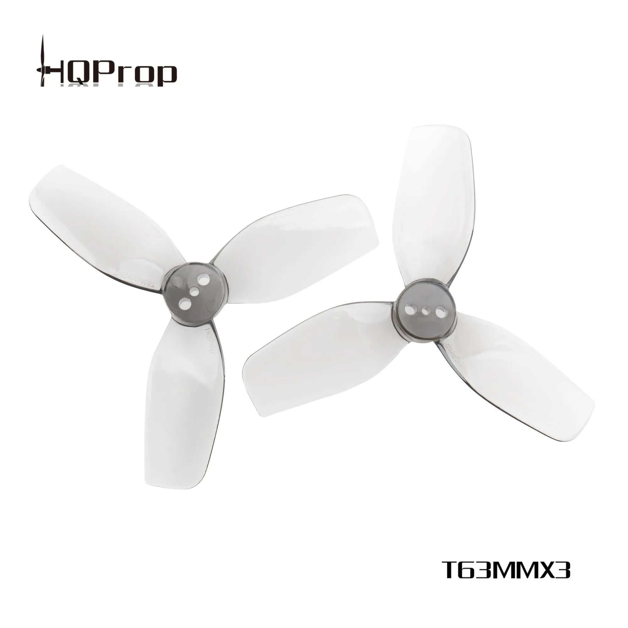 HQProp DT63MMX3 V2 Grey (2CW+2CCW)-Poly Carbonate