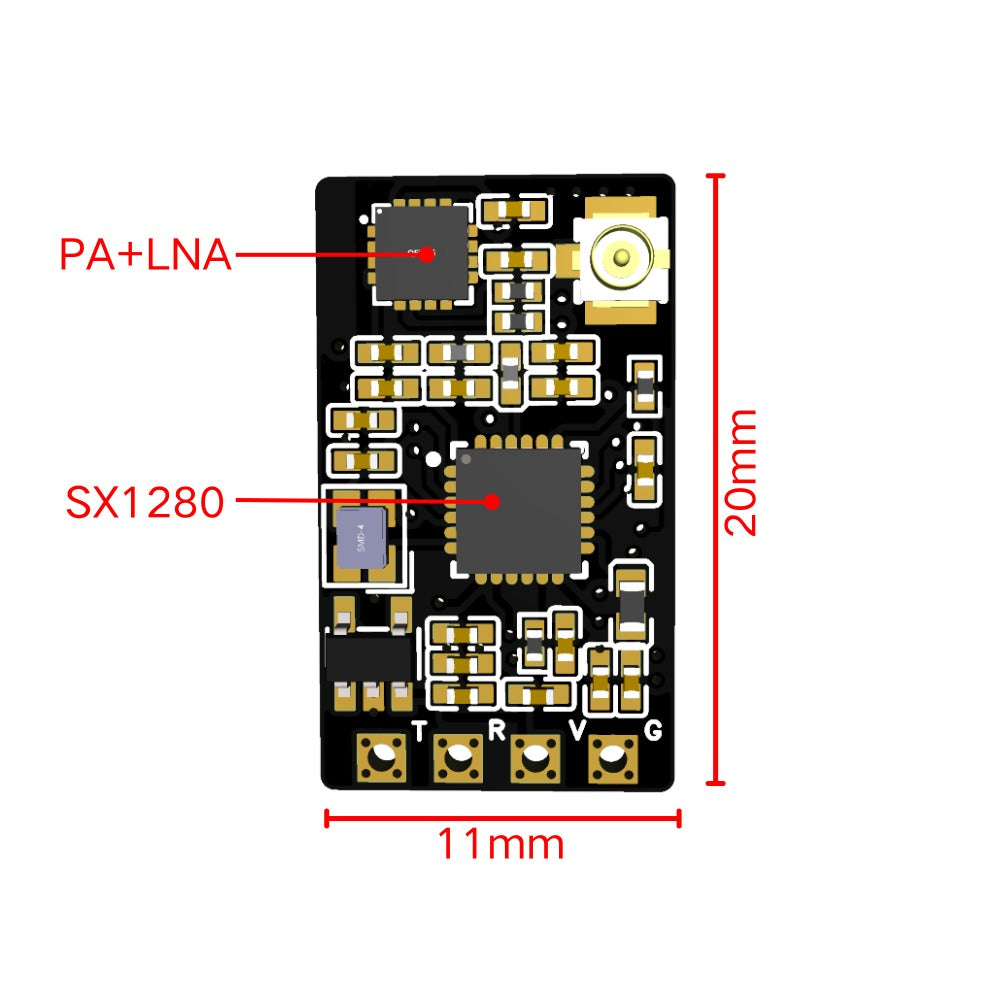 HPXGRC 2.4GHz ELRS Micro Receiver