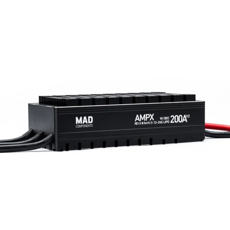 MAD 200A(12-24S) HV Drone ESC