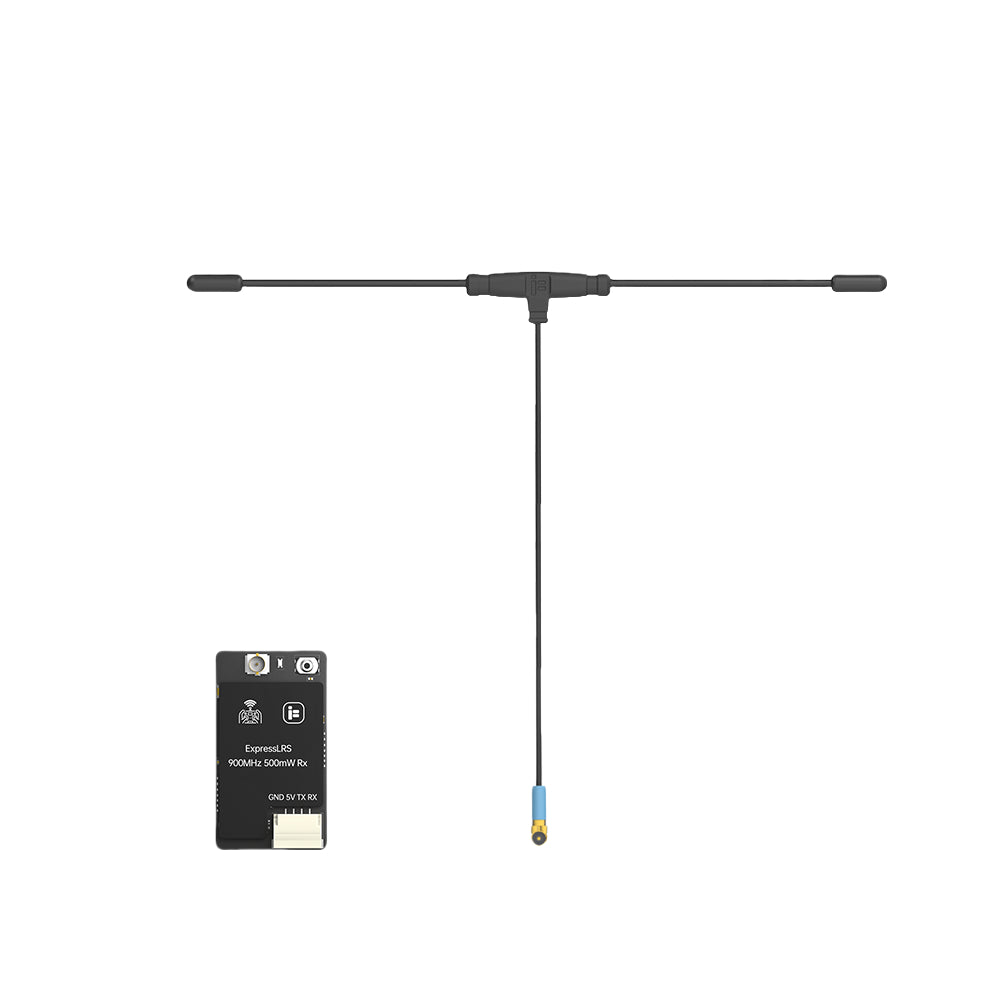 iFlight ExpressLRS ELRS 500mW Single Antenna 900MHz/2.4GHz 500mW RX Receiver for High - Performance FPV Parts-HPXGRC