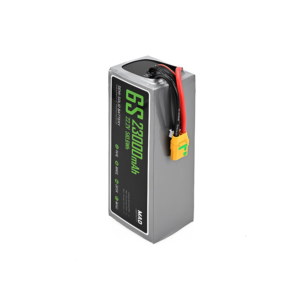 6S 23Ah Drone Battery