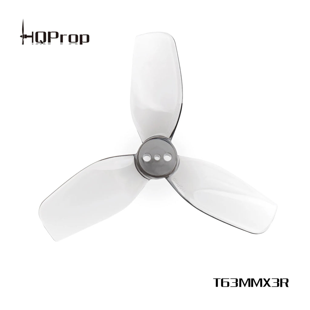 HQProp DT63MMX3 V2 Grey (2CW+2CCW)-Poly Carbonate