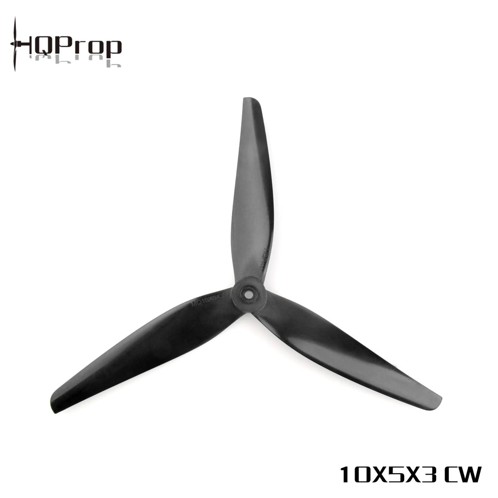 HQ MacroQuad Prop 10X5X3(2CCW+2CW) Black-Glass Fiber Reinforced Nylon