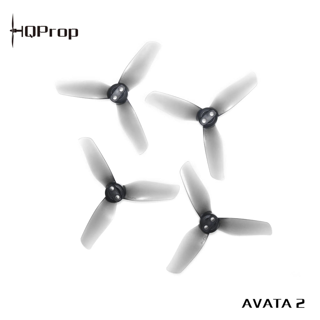 HQProp 3X3X3 for Avata 2 Grey (2CW+2CCW)-Poly Carbonate