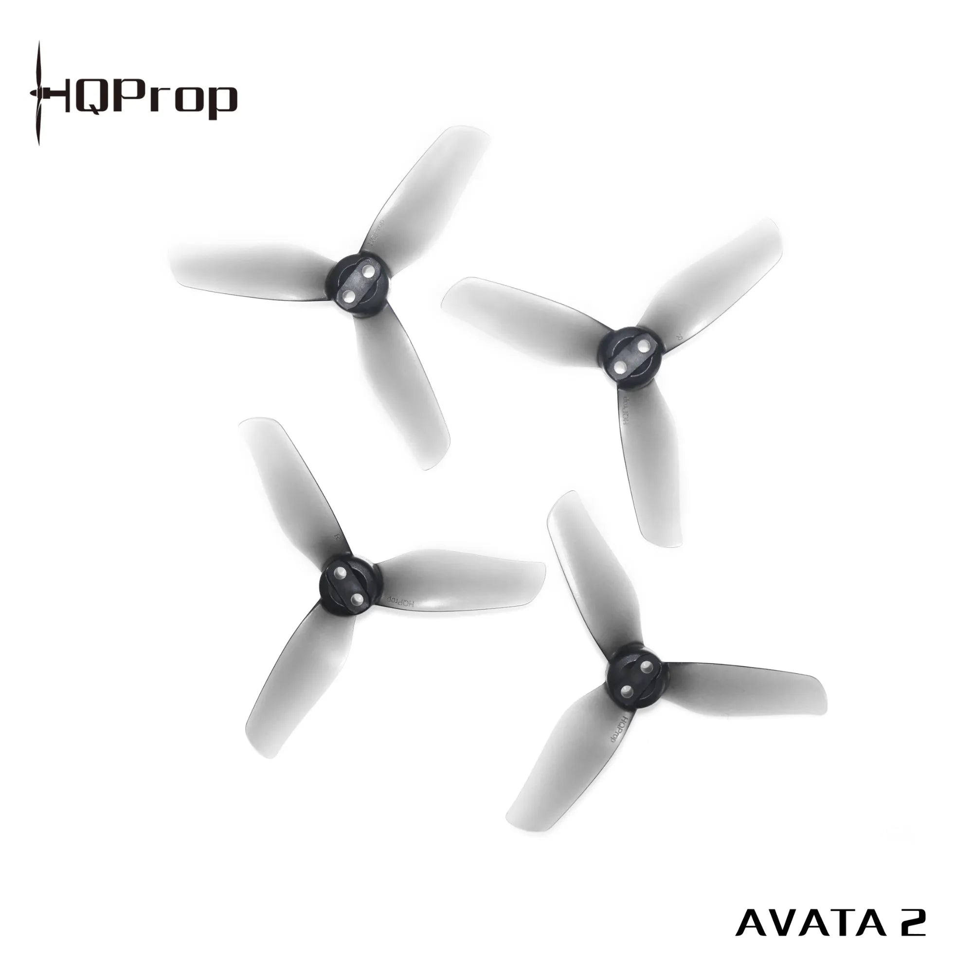 HQProp 3X3X3 for Avata 2 Grey (2CW+2CCW)-Poly Carbonate