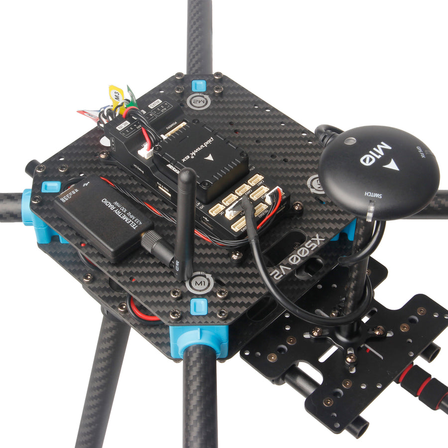 Holybro PX4 Development Kit X500 V2 ARF with Pixhawk 6C / Pixhawk 6X Flight Controller M10 GPS Telemetry Radio 433MHZ / 915MHZ-HPXGRC