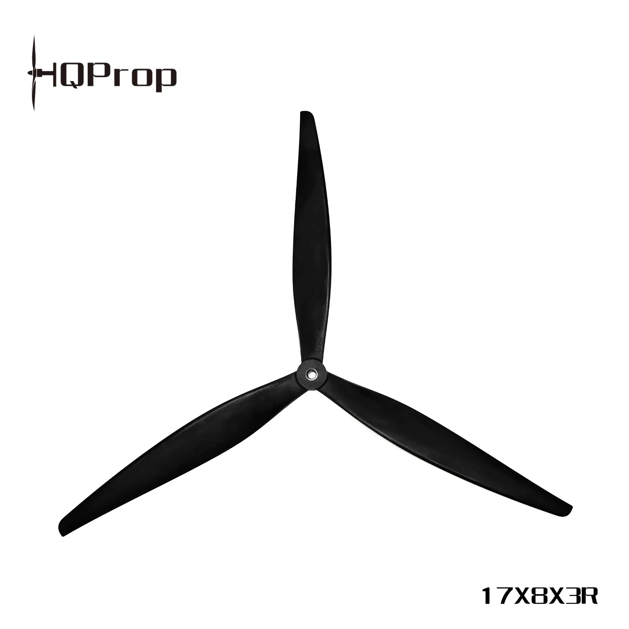 HQProp 17X8X3 (1CW+1CCW) Black-Glass Fiber Reinforced Nylon
