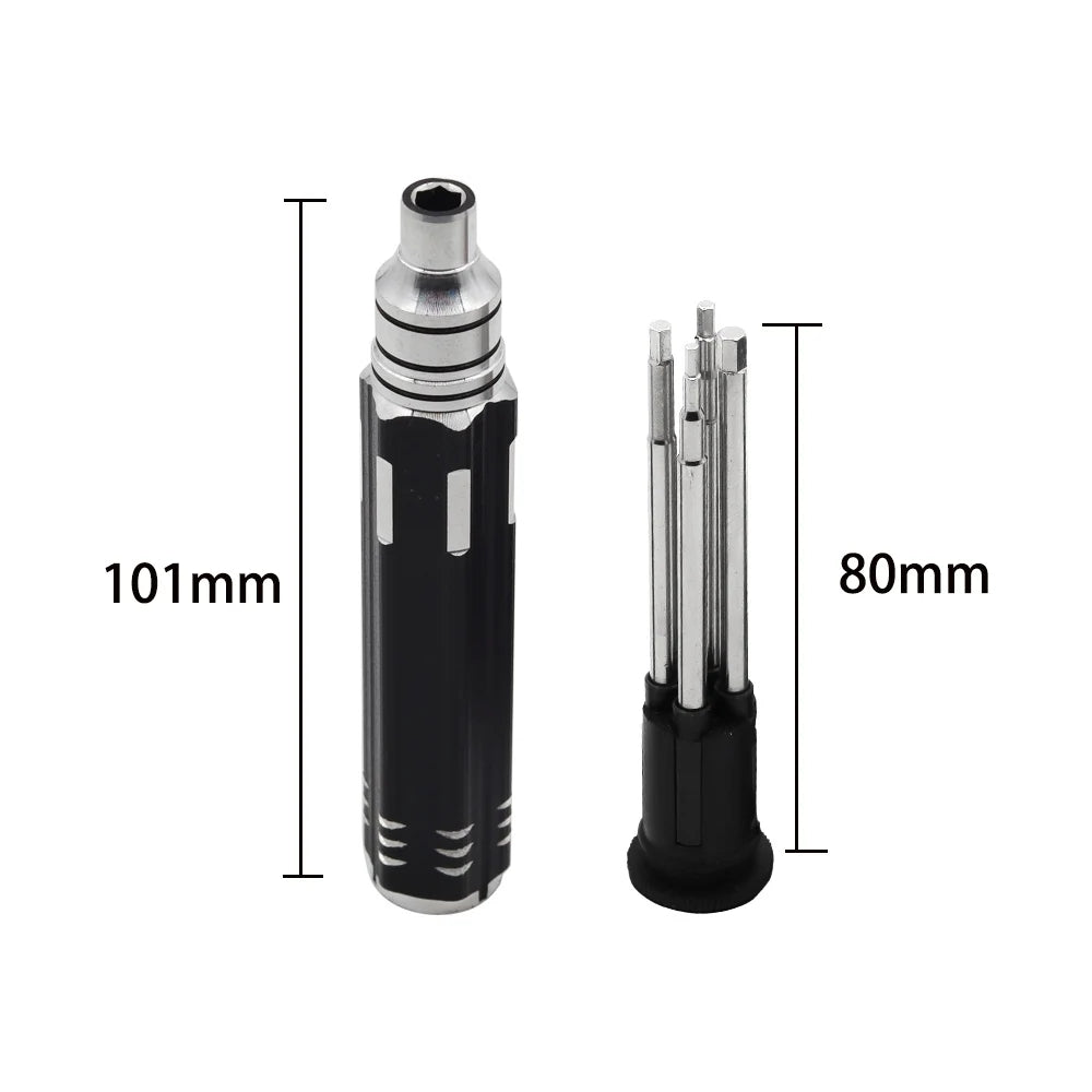 4in1 Hex Driver Screw Hexagon Head Screw Tool Set for RC Helicopter Car Tool
