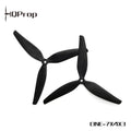 HQProp Cine7(7X4X3) (2CW+2CCW) Black-Glass Fiber Reinforced Nylon