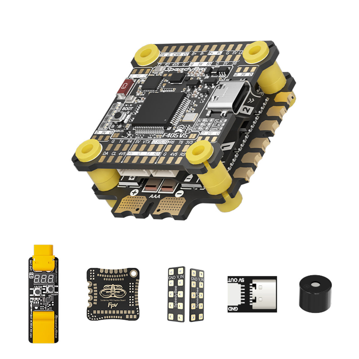 SpeedyBee F405 V5 OX32 55A 30x30 Model Aircraft FC&ESC Stack