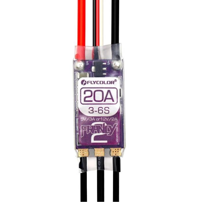 FLYCOLOR Francy 2 BLHeli_32 3-6S 20A/30A/40A/50A ESC