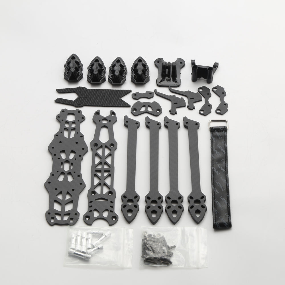 Mark4 5inch FPV Carbon Fiber Frame 225mm Wheelbase with 5mm Arm Freestyle Long Range Frame