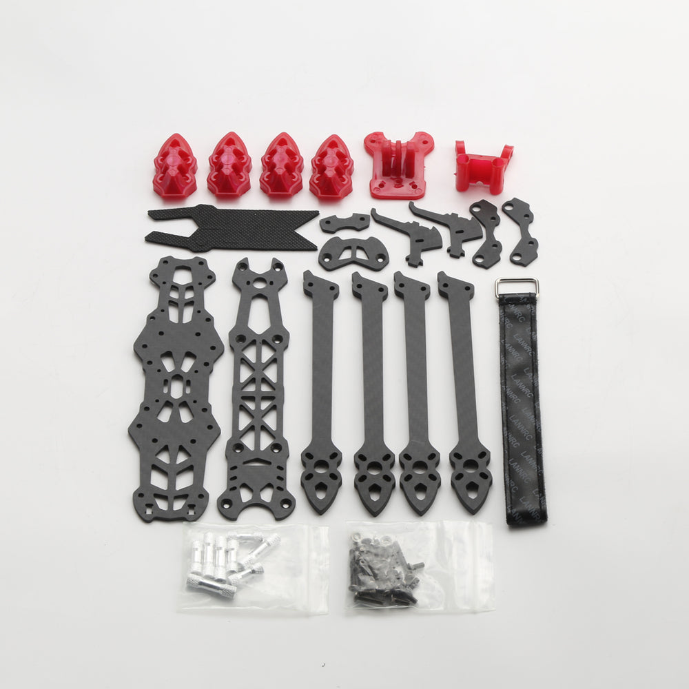 Mark4 5inch FPV Carbon Fiber Frame 225mm Wheelbase with 5mm Arm Freestyle Long Range Frame