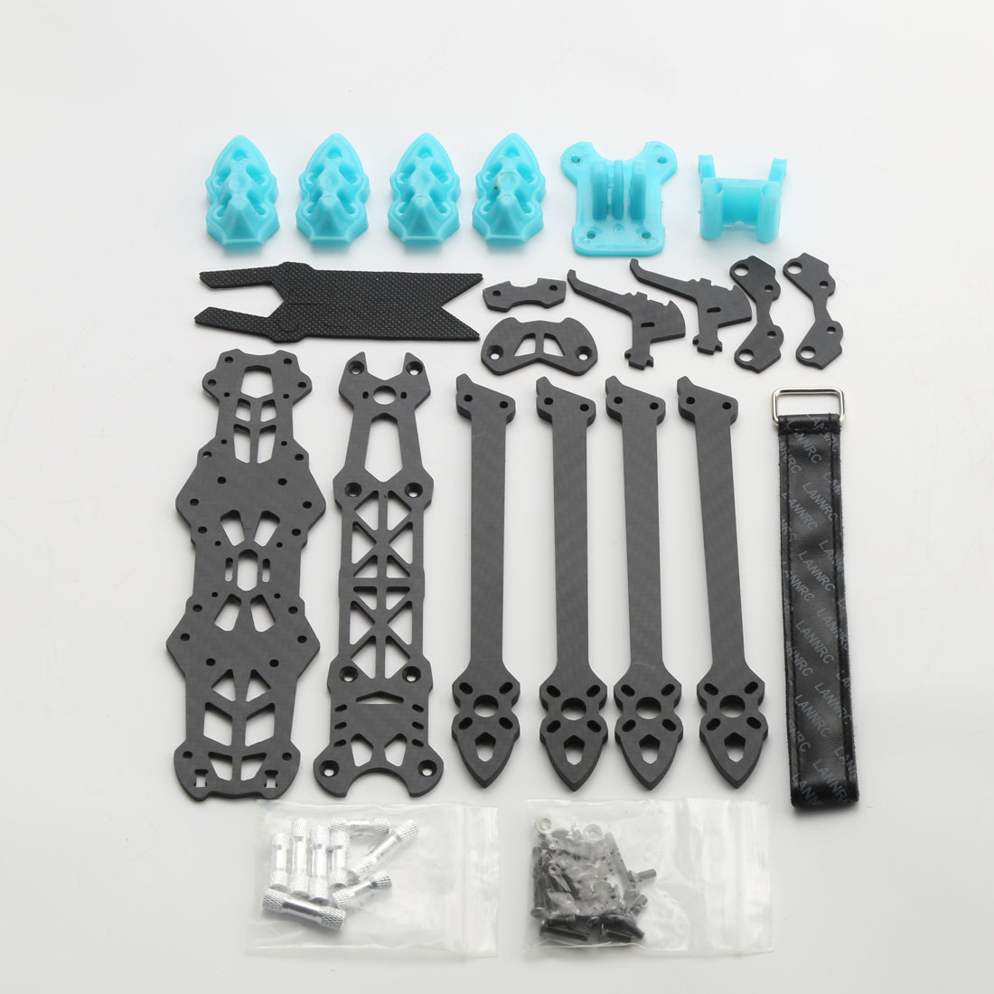 Mark4 5inch FPV Carbon Fiber Frame 225mm Wheelbase with 5mm Arm Freestyle Long Range Frame
