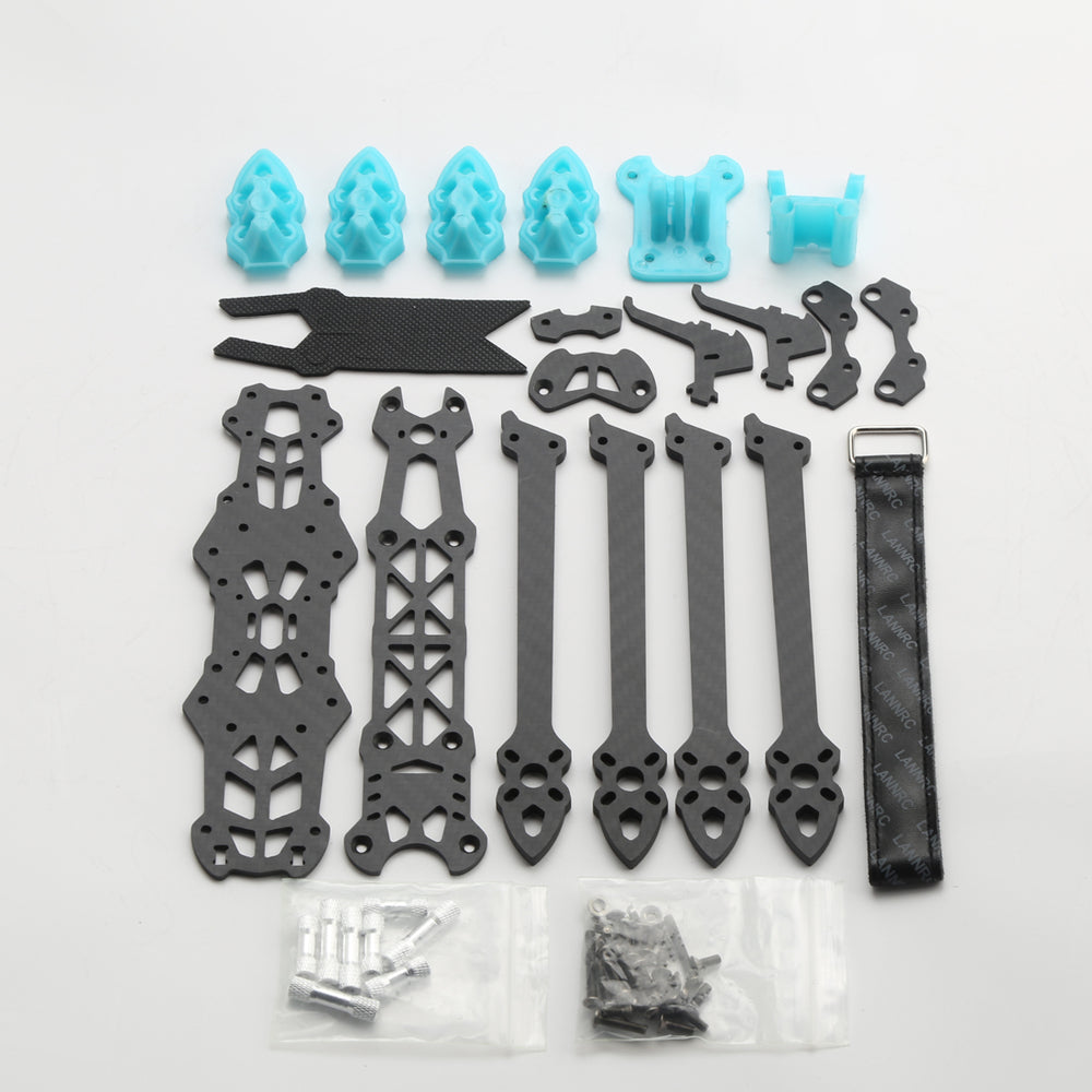 Mark4 5inch FPV Carbon Fiber Frame 225mm Wheelbase with 5mm Arm Freestyle Long Range Frame