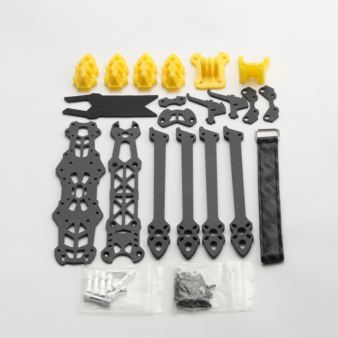 Mark4 5inch FPV Carbon Fiber Frame 225mm Wheelbase with 5mm Arm Freestyle Long Range Frame