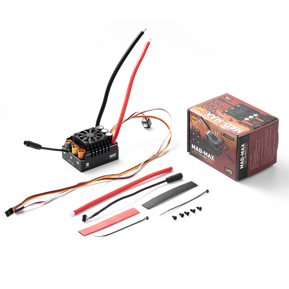 MAX8 HV (300A)3~8S Brushless Sensored ESC For 1/6, 1/7 Rc Model Cars