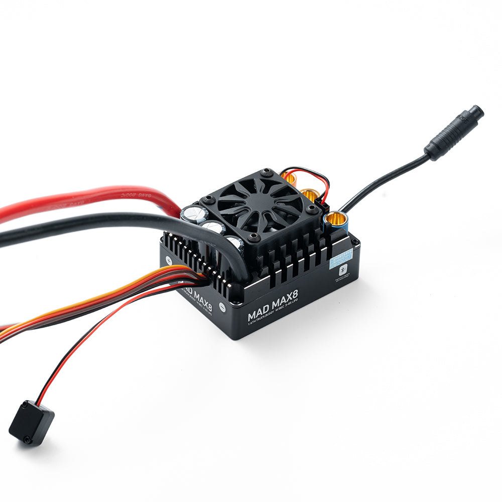 MAX8 HV (300A)3~8S Brushless Sensored ESC For 1/6, 1/7 Rc Model Cars