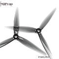 HQProp 7.5X3.7X3 Light Grey (2CW+2CCW)-Poly Carbonate
