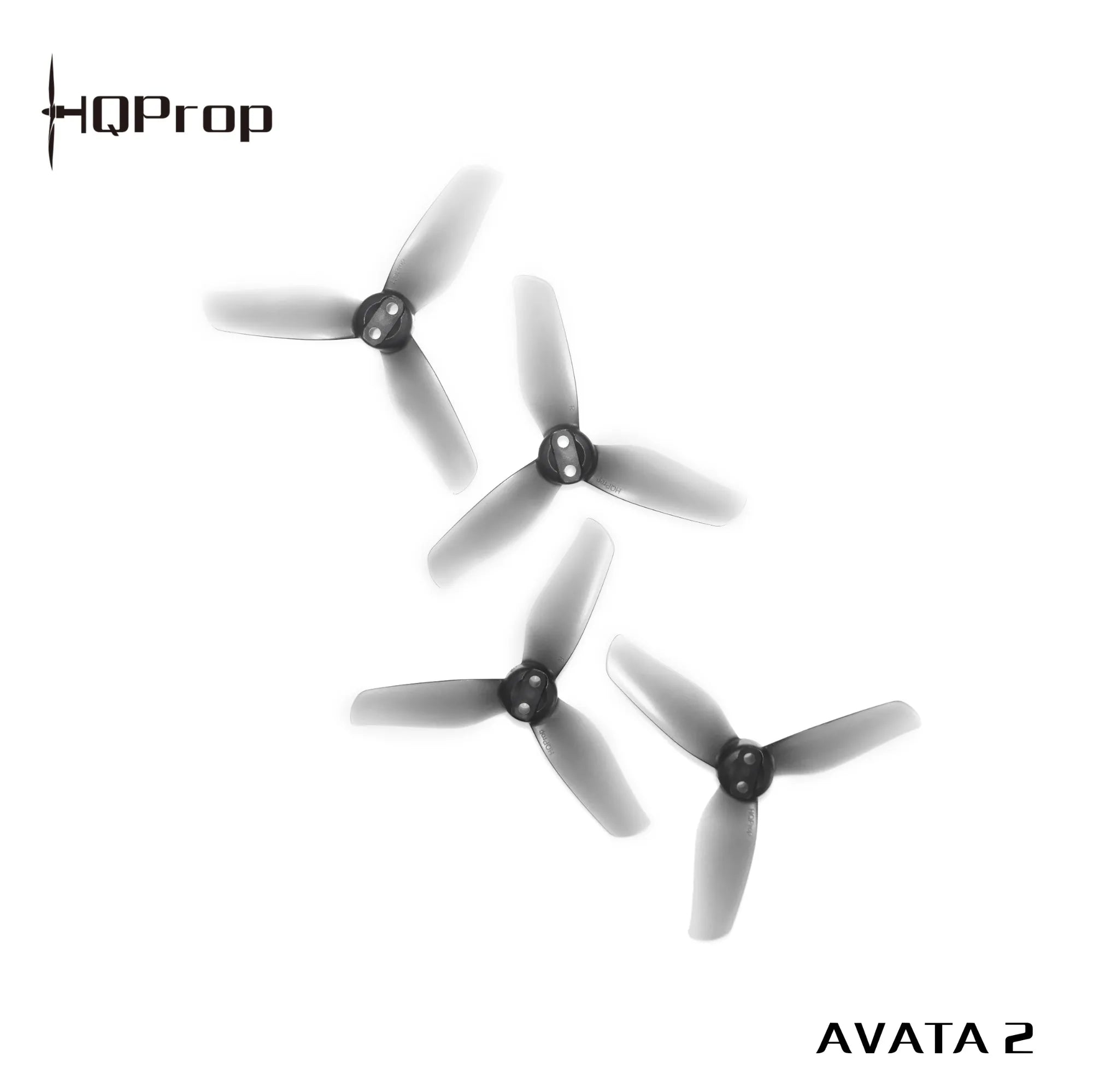 HQProp 3X3X3 for Avata 2 Grey (2CW+2CCW)-Poly Carbonate