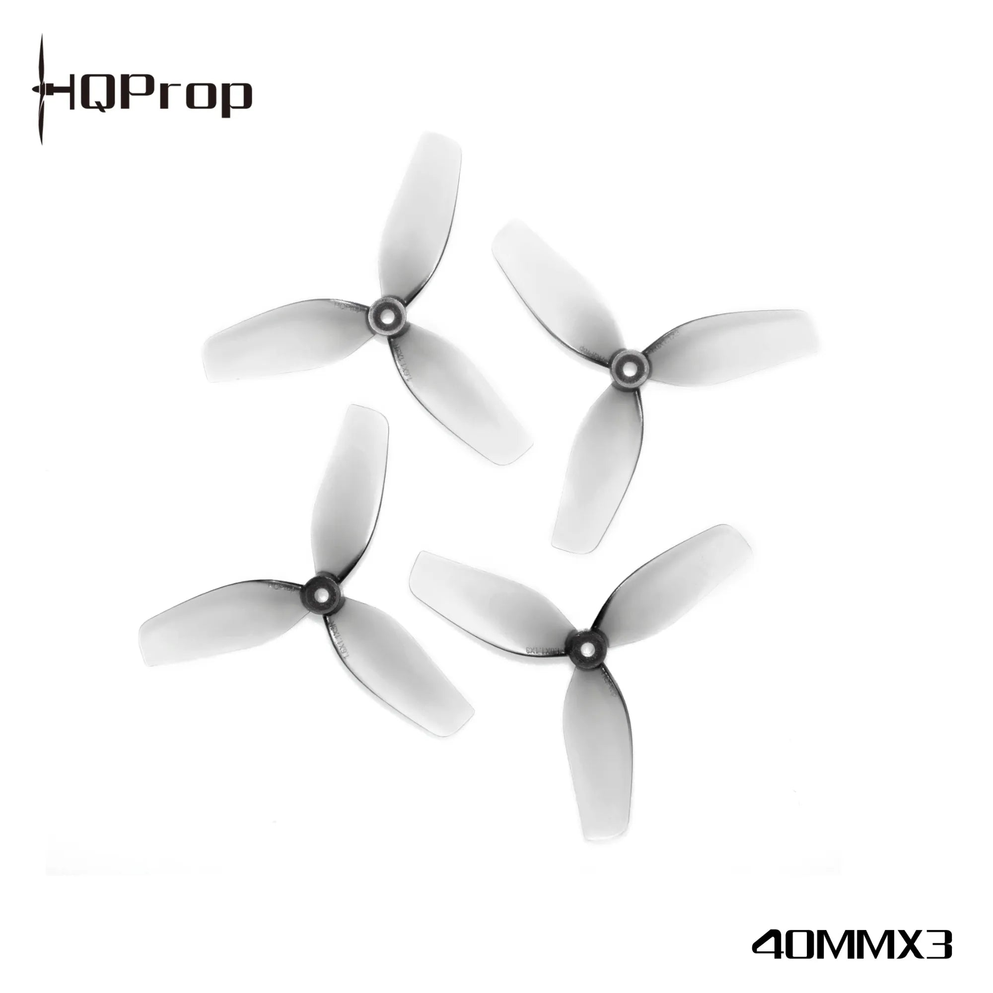 HQ Ultralight Whoop Prop 1.6X1.1X3(40MM) (2CW+2CCW)-Poly Carbonate