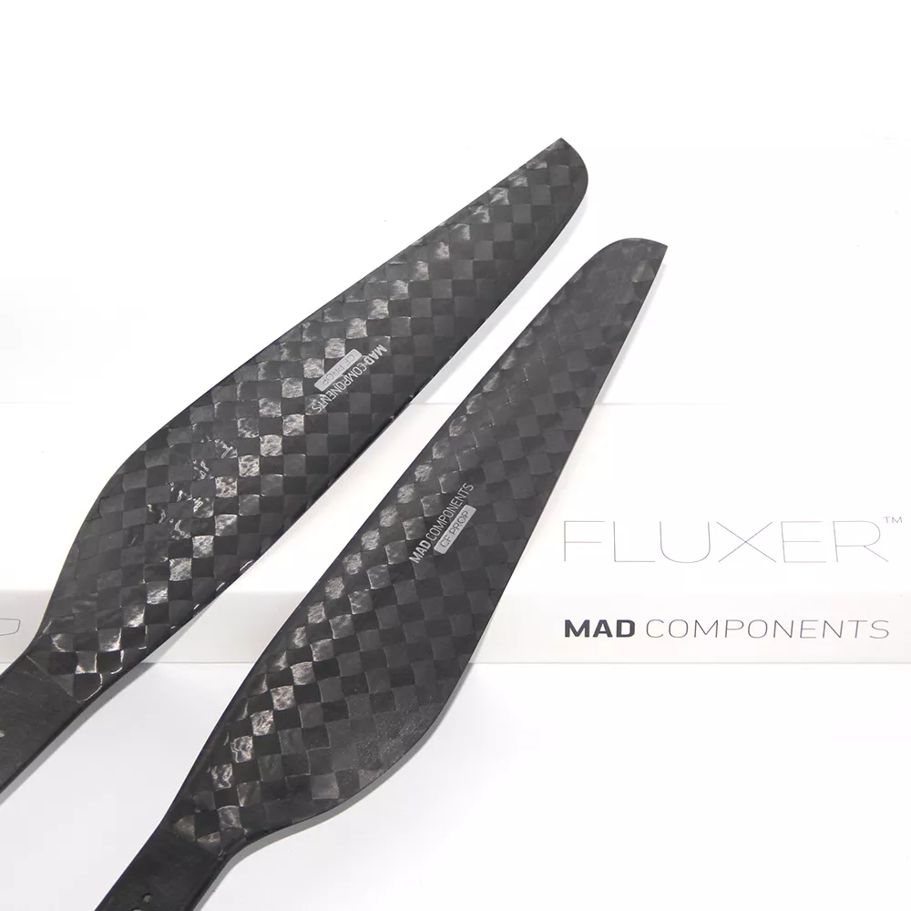 26x7.8 Inch FLUXER Ultra Light carbon fiber  Counter-Rotating Propeller Pair(CW+CCW)