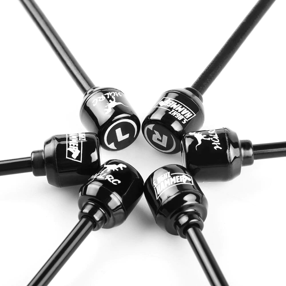 HGLRC Mini Long Range Hammer Antenna Mini RHCP LHCP Spin SMA IPEX MMCX Angle 5.8G 2.5dBi 135mm