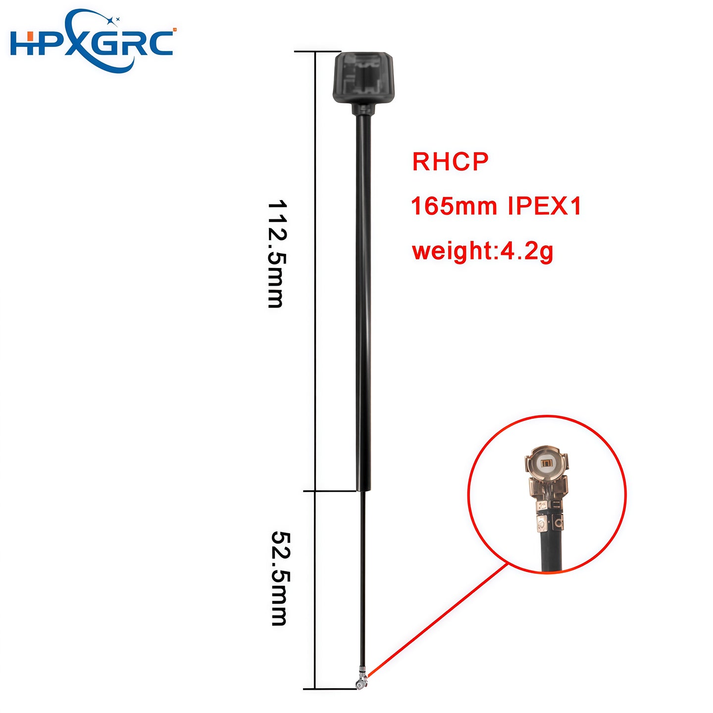 HPXGRC 5.8G RHCP FPV Antenna