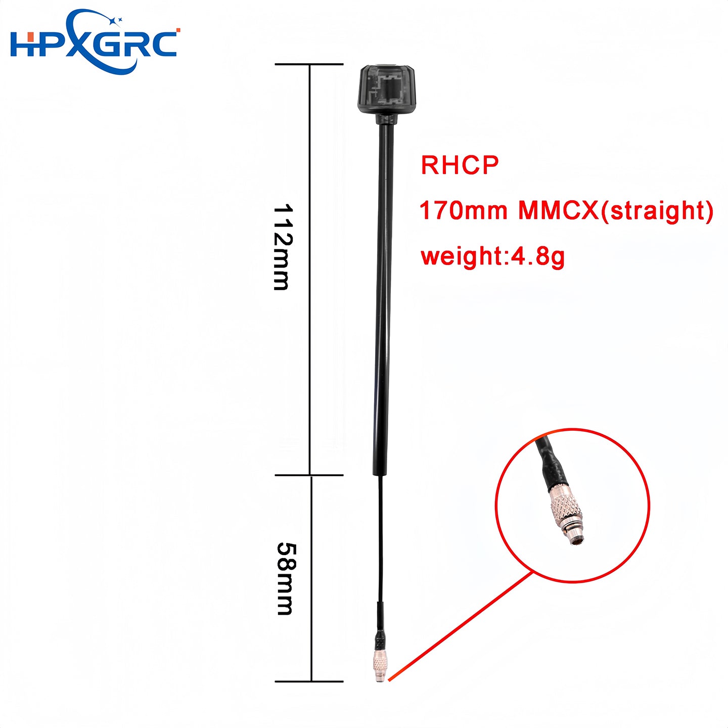 HPXGRC 5.8G RHCP FPV Antenna