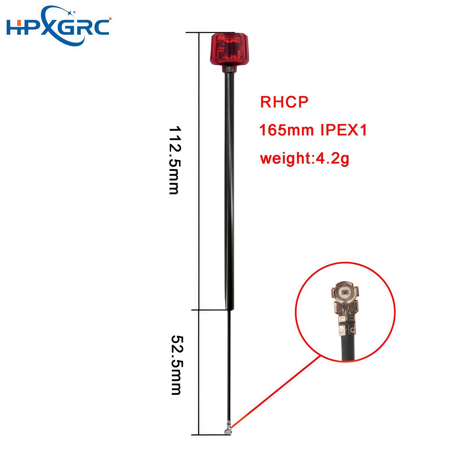 HPXGRC 5.8G RHCP FPV Antenna
