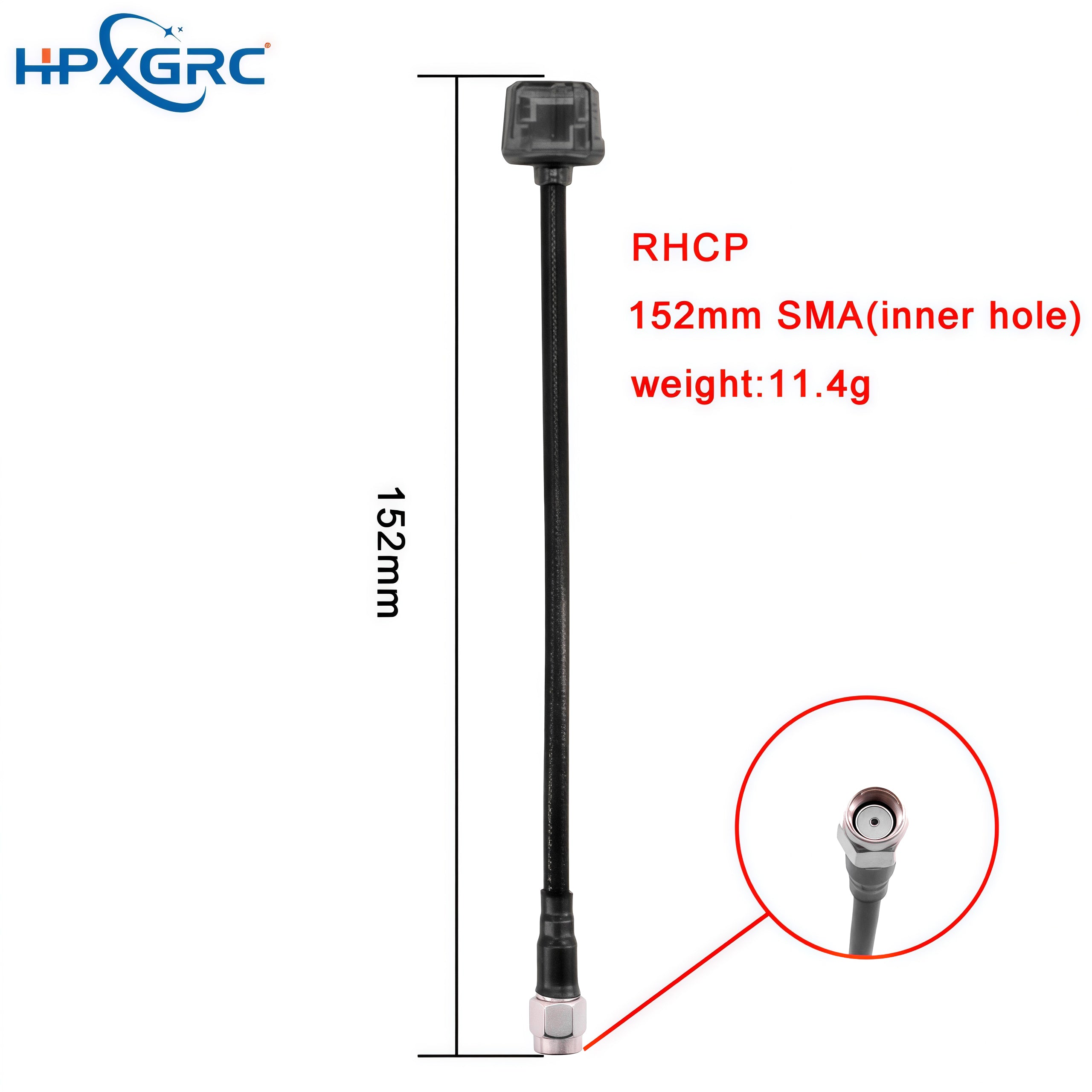 HPXGRC 5.8G RHCP FPV Antenna
