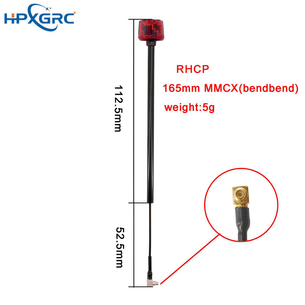 HPXGRC 5.8G RHCP FPV Antenna