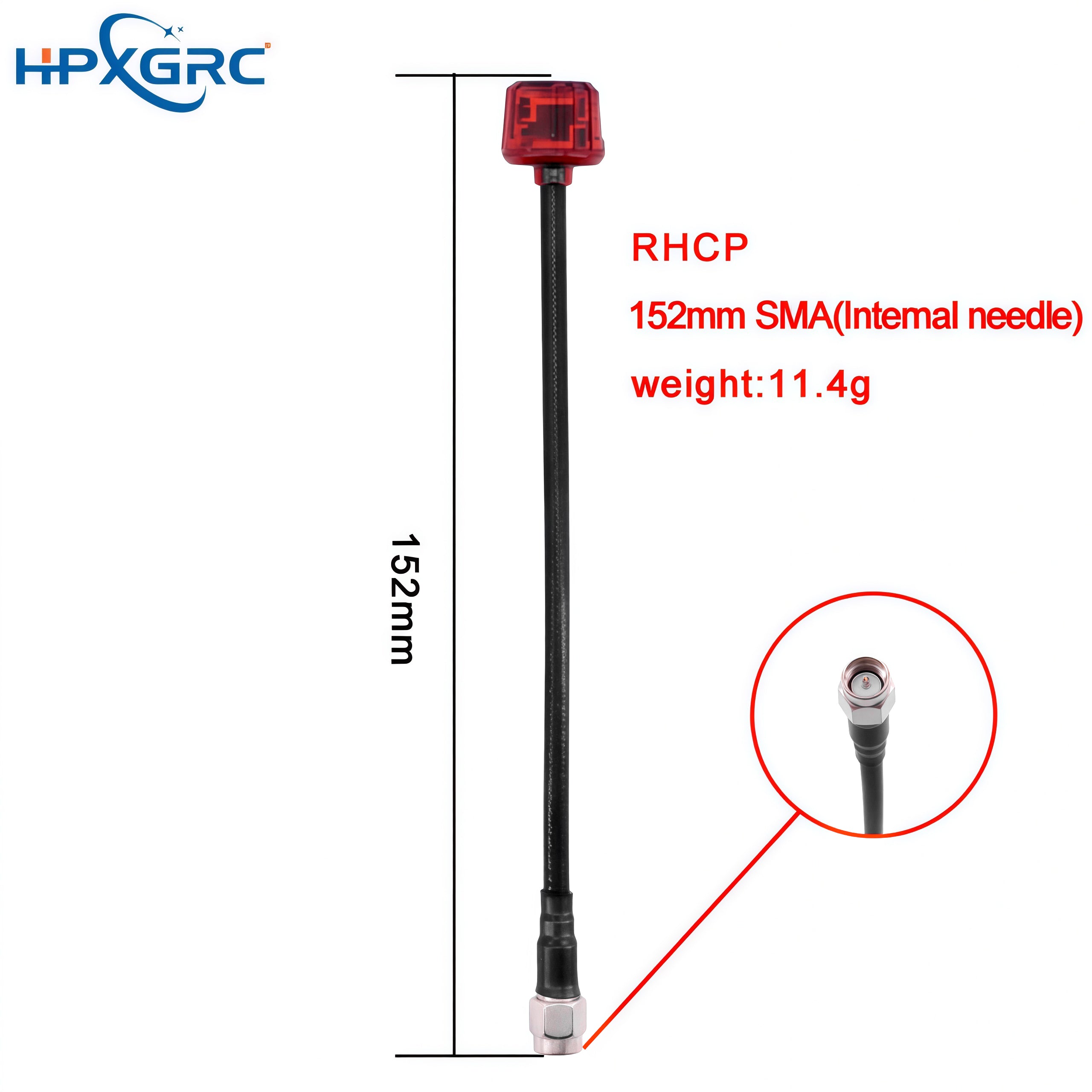 HPXGRC 5.8G RHCP FPV Antenna