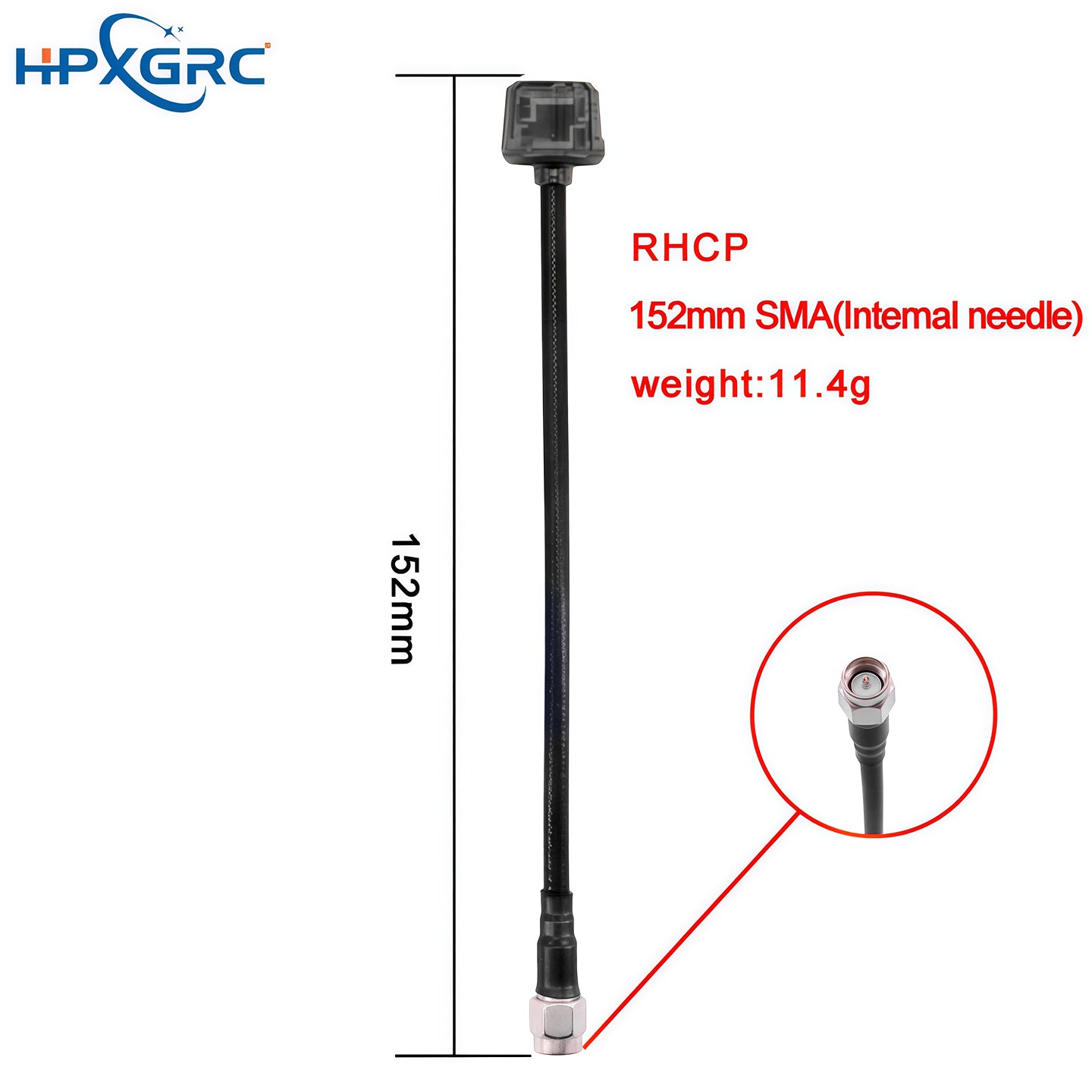HPXGRC 5.8G RHCP FPV Antenna